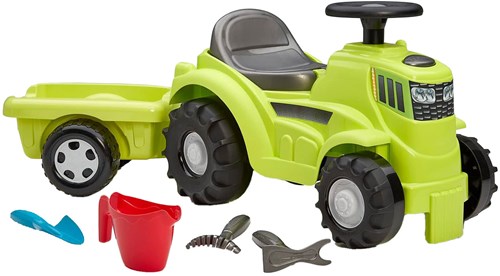 Ecoiffier tractor speelgoed met aanhanger en accessoires - 85 cm-2