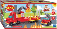 Abrick camion de pompiers jouet à assembler - coloré et solide