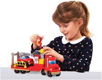 Abrick camion de pompiers jouet à assembler - coloré et solide-3