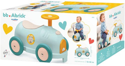 Abrick loopauto konijn - peuter ride-on speelgoed multi kleuren