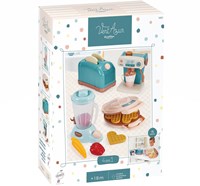 Ecoiffier keukenset speelgoed 4in1 compleet 15-delig - imitatie koken