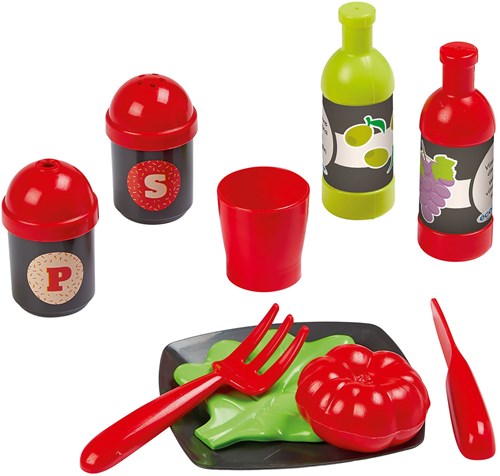 Ecoiffier speelgoed keuken set 100-delig - servies en eten-3