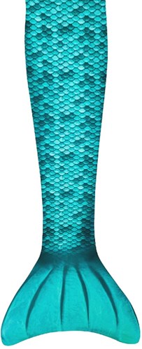 Kuaki queue de sirène jouet set turquoise S - accessoire de natation