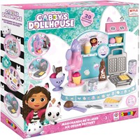 Smoby Usine à glace Gabby's Dollhouse coffret de jeu 20 pièces rose