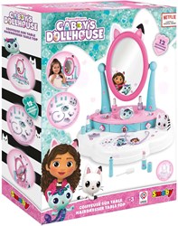 Smoby Coiffeuse Gabby's Dollhouse avec accessoires - 12 pièces