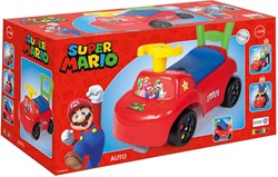 Smoby porteur Super Mario - voiture rouge pour tout-petits