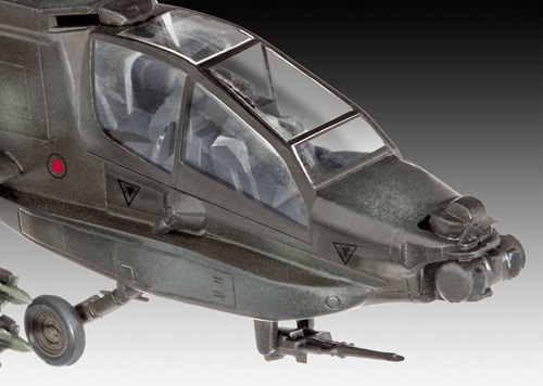 Revell maquette hélicoptère AH-64A Apache avec peinture et colle-3