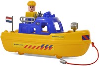 Ambulanceboot speelgoed Cavallino reddingsboot kunststof voor kinderen