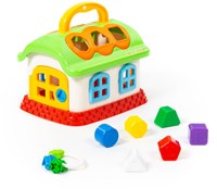 Maison d'apprentissage et de jeu jouet éducatif multicolore plastique-3