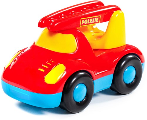 Buddy camion de pompier jouet rouge plastique pour enfants