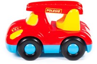 Buddy camion de pompier jouet rouge plastique pour enfants-2