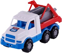 Camion conteneur jouet Cavallino plastique 26cm multicolore