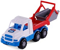 Camion conteneur jouet Cavallino plastique 26cm multicolore-3