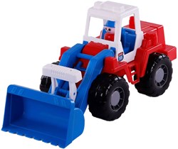 Jouet pelleteuse Cavallino avec figurine plastique 42cm