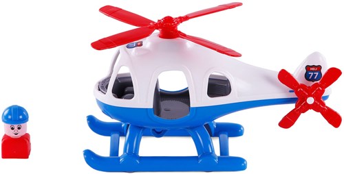 Cavallino helikopter speelgoed met speelfiguur voor kinderen-2