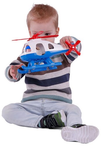Cavallino helikopter speelgoed met speelfiguur voor kinderen-3