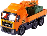 Container vrachtwagen speelgoed Cavallino schaal 1:16 met containers