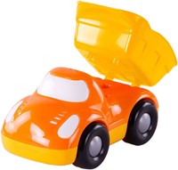 Camion benne jouet Cavallino camion tout-petit 22,5cm orange jaune-2