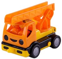 Cavallino speelgoed ladderwagen 19cm kunststof voor peuters