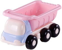 Camion benne de plage rose jouet en plastique 29cm camion à sable