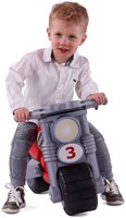 Motor loopfiets rood kunststof voor peuters - Ride On speelgoed-2