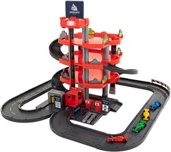 Garage de stationnement jouet de course avec 4 étages et voitures set de jeu