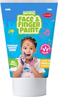 Gezicht- en vingerverf Blauw & Roze 2x65ml kinderverf schmink-2