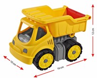 BIG véhicule de chantier Power Worker Mini benne jouet plastique jaune-3