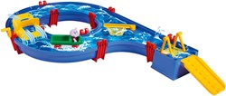Aquaplay circuit d'eau Amphie Set - avec l'hippopotame Wilma - 88x50x13cm