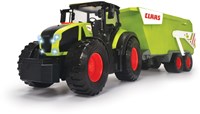 Dickie tracteur jouet CLAAS avec remorque basculante lumière son 64 cm-2