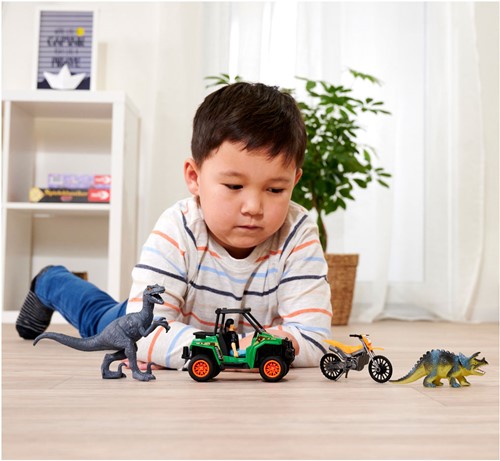 Dickie Dino Tracker Coffret de jeu - set de jouets dinosaures aventureux-2