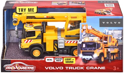 Majorette Volvo Vrachtwagen met Kraan