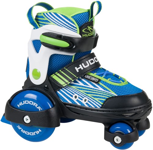 Hudora rolschaatsen verstelbaar voor kinderen 26-29 - kleurrijk speelgoed