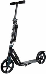 Hudora step Big Wheel 205 - Zwart - Aluminium scooter voor kinderen en volwassenen