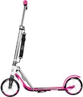 Hudora step Big Wheel RX205 - kinderstep roze wit aluminium-2