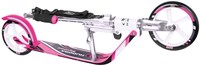 Hudora step Big Wheel RX205 - kinderstep roze wit aluminium-3