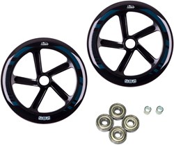 Hudora Wielset - Vervangende wielen voor BigWheel 205 step zwart