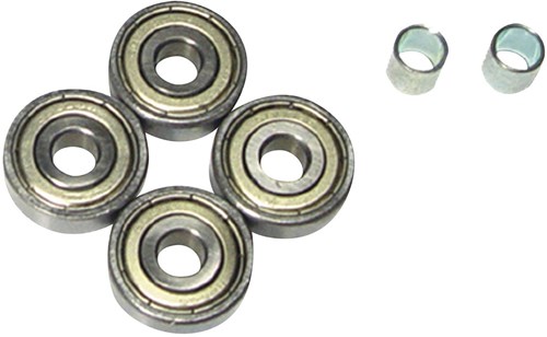 Hudora Wielset - Vervangende wielen voor BigWheel 205 step zwart-3
