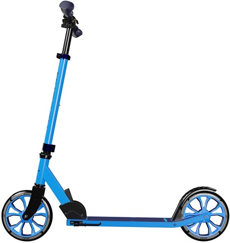 Hudora kinderstep First 200 blauw - verstelbaar en inklapbaar-2