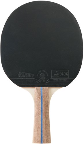 Hudora raquette de tennis de table rouge - ping-pong pour enfants et adultes-2