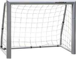 Hudora voetbaldoel mini 120 cm - stabiel stalen frame voor tuin