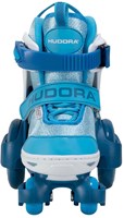Hudora rolschaatsen kinderskates verstelbaar blauw maat 30-33-3