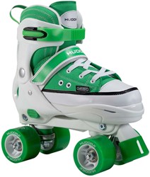 Hudora rolschaatsen sneaker groen verstelbaar maat 32-35 kinderskates