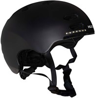 Hudora Casque Skater LED Noir Taille M - Casque vélo avec lumière-2