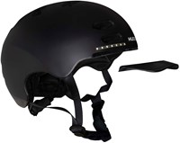Hudora Casque Skater LED Noir Taille M - Casque vélo avec lumière-3
