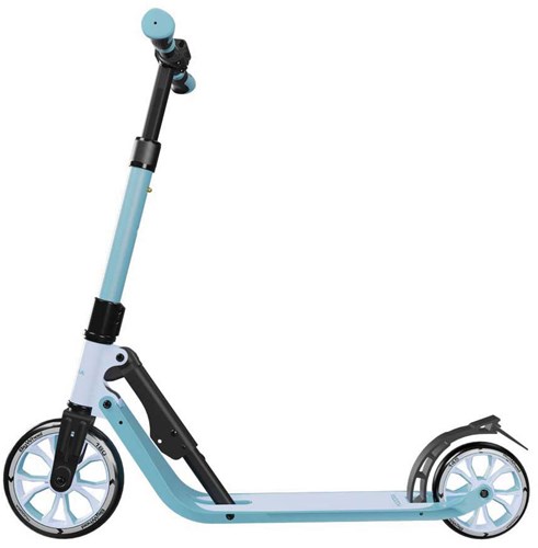 Hudora kinderstep Big Wheel Advanced Junior blauw - aluminium step-2