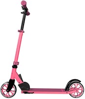 Hudora kinderstep scooter Step Up 145 junior roze verstelbaar stuur-2