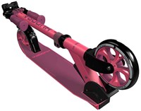 Hudora kinderstep scooter Step Up 145 junior roze verstelbaar stuur-3