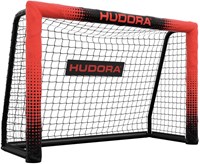 Hudora voetbaldoel Pro Tect 120 rood - voetbaldoel voor kinderen