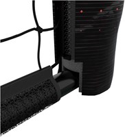 Hudora voetbaldoel Pro Tect 180 rood - stevig stalen frame buiten-3